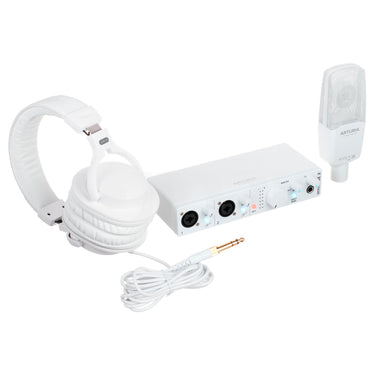 Paquete De Grabacion Arturia Minifuse Recording Pack White